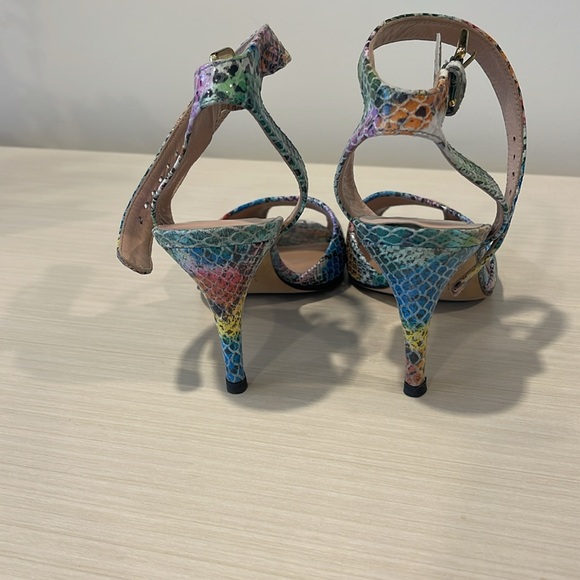 Stuart Weitzman Palette Python Heels - Picture 3 of 5